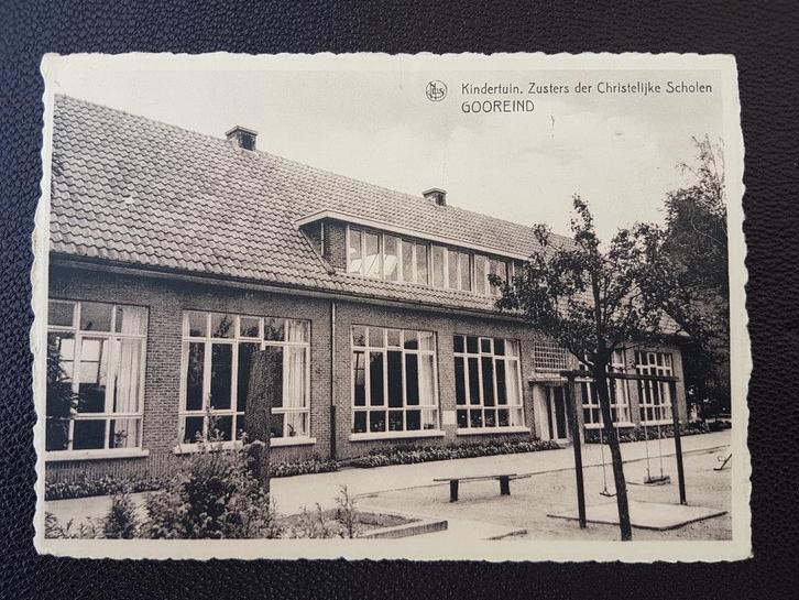 Postkaart Gooreind Zusters Christelijke Scholen Kindertuin, Verzamelen, Postkaarten | België, Ongelopen, Antwerpen, 1940 tot 1960
