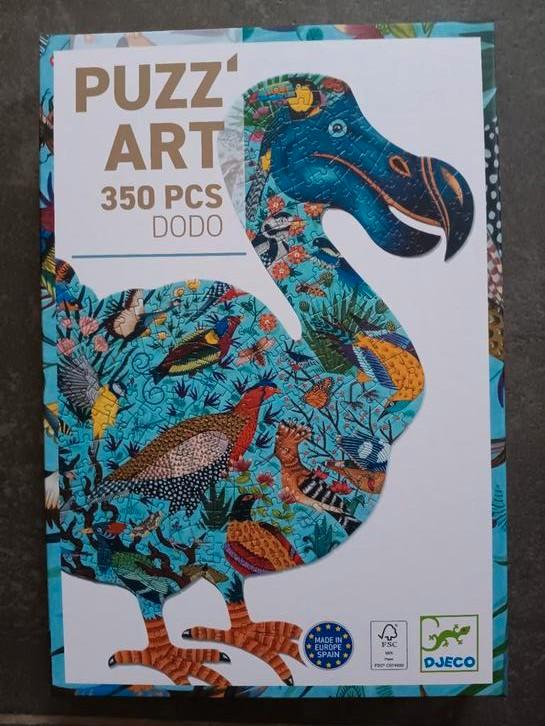 Nieuwe Djjeco puzzel 350 stukken DODO, Hobby en Vrije tijd, Denksport en Puzzels, Nieuw, Ophalen