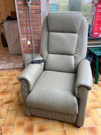 Relaxzetel leder, Huis en Inrichting, Fauteuils, Ophalen, Gebruikt