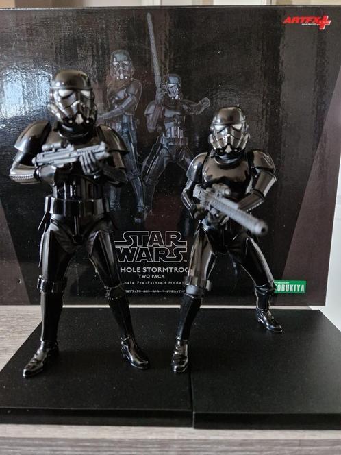 Star Wars Kotobukiya Blackhole Stormtrooper Two Pack Artfx+, Verzamelen, Star Wars, Zo goed als nieuw, Actiefiguurtje, Ophalen of Verzenden