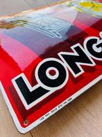 LONGINES - emaille reklamebord, Enlèvement ou Envoi, Utilisé, Panneau publicitaire