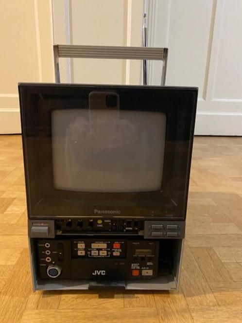 ZELDZAAM- Panasonic compacte kleurentelevisie + JVC K7-spele, Audio, Tv en Foto, Televisies, Gebruikt, Panasonic, Ophalen