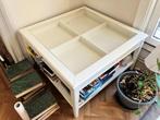 IKEA Liatorp Salontafel - Glas en Wit Hout, Huis en Inrichting, Ophalen, Gebruikt, 50 tot 100 cm, 50 tot 75 cm