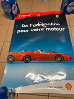 Large Shell Ferrari-poster, Verzamelen, Ophalen of Verzenden, Zo goed als nieuw