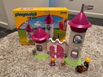 Playmobil 1.2.3 Kasteelpoort met koningskoppel – 9389, Ophalen, Zo goed als nieuw