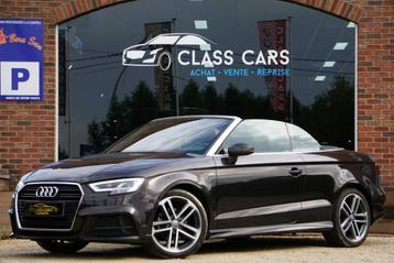 Audi A3 CABRIOLET 1.5 TFSI S-LINE AUTO NAVI PDC CARNET 6B, Cuir, Achat, Entreprise, Cabriolet