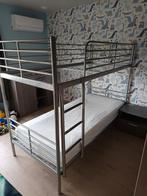 Stapelbed Ikea metaal, Ophalen, 90 cm, Tweepersoons, Zo goed als nieuw