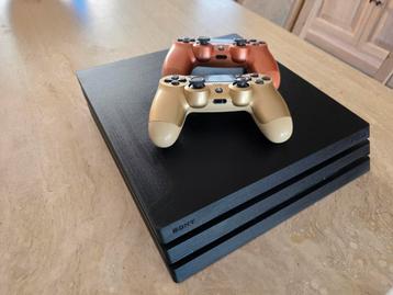 ️⚠️ PS4 PRO 1TB met 2 controllers playstation sony beschikbaar voor biedingen