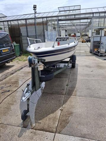 Console boot 445/175 cm met trailer, Enlèvement