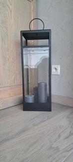 Metalen kaarskandelaar, Ophalen, Zo goed als nieuw, Zwart, Metaal