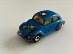 Majorette Vw kever cox blauw vintage, Hobby en Vrije tijd, Ophalen of Verzenden, Gebruikt