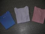 3 meisjes t - shirtjes. Maat 122, Kinderen en Baby's, Kinderkleding | Maat 122, Meisje, Ophalen of Verzenden, Zo goed als nieuw