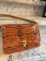 Vintage phyton schoudertas- nieuwstaat!, Enlèvement ou Envoi, Comme neuf