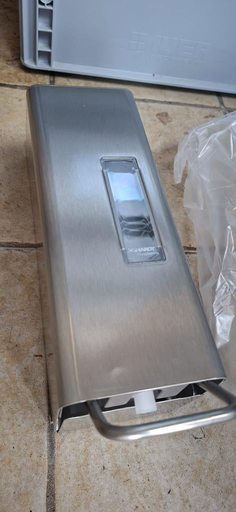 opHARDT SanTRAL spraydispenser 1200ml - RVS, Doe-het-zelf en Bouw, Sanitair, Ophalen of Verzenden, Nieuw, Inox, Wastafel