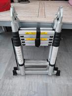 Telescopische ladder nieuw, Ophalen, Nieuw, Ladder, Opvouwbaar of Inschuifbaar