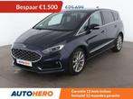 Ford S-Max 2.5 Hybrid Vignale (bj 2022, automaat), Auto's, Gebruikt, 149 g/km, Blauw, 7 zetels