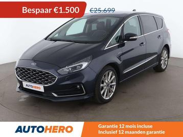 Ford S-Max 2.5 Hybrid Vignale (bj 2022, automaat) beschikbaar voor biedingen