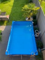 Intex Zwembad + zandfilter + verwarming + accessoires!, Tuin en Terras, Ophalen, Gebruikt, Vierkant, Opzetzwembad