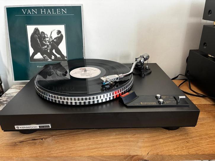 Kenwood KD-2070   Zware Vintage Platenspeler, TV, Hi-fi & Vidéo, Tourne-disques, Tourne-disque, Réglage pitch, Enlèvement