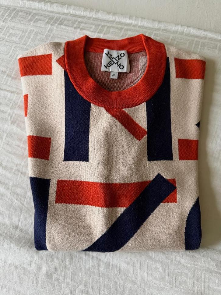 Pull KENZO, Kleding | Heren, Truien en Vesten, Zo goed als nieuw, Maat 48/50 (M), Beige, Ophalen