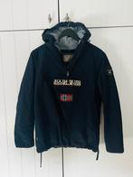 Napapijri jas donkerblauw, Kleding | Heren, Jassen | Winter, Ophalen, Zo goed als nieuw, Blauw, Napapijri