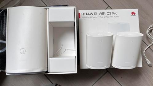 Huawei WiFi Q2 Pro (1 Base + 2x Satellite), Computers en Software, Netwerk switches, Gebruikt, Ophalen