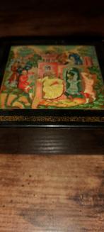 Boite à bijou émailler motif moyen age, Enlèvement ou Envoi