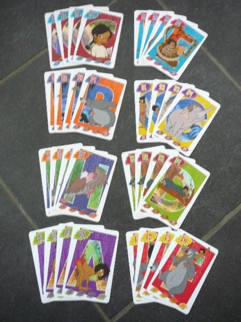 Kwartetspel van Disney The Jungle Book 2, Hobby en Vrije tijd, Gezelschapsspellen | Kaartspellen, Gebruikt, Een of twee spelers