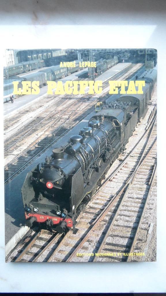 Les Pacific Etat, André Lepage, Boeken, Vervoer en Transport, Gelezen, Trein, Ophalen of Verzenden