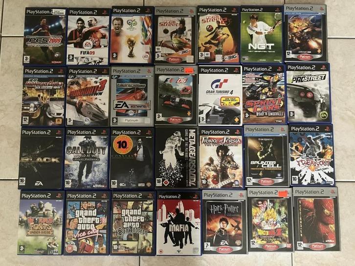 Playstation 2 games (alles of niets), Games en Spelcomputers, Games | Sony PlayStation 2, Gebruikt, Ophalen