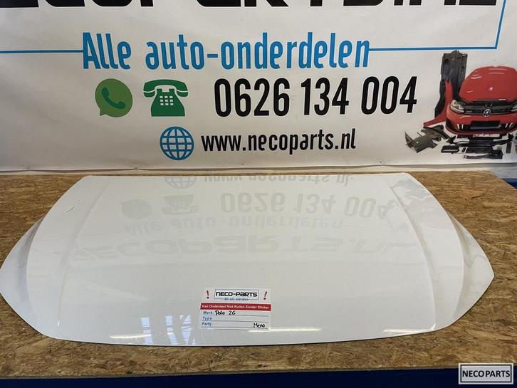 VW POLO 2G MOTORKAP ORIGINEEL VW 2017 -, Autos : Pièces & Accessoires, Carrosserie & Tôlerie, Capot moteur, Volkswagen, Utilisé