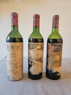 Mouton rothschild 1964, 1966, 1979, Verzamelen, Wijnen, Ophalen of Verzenden, Gebruikt
