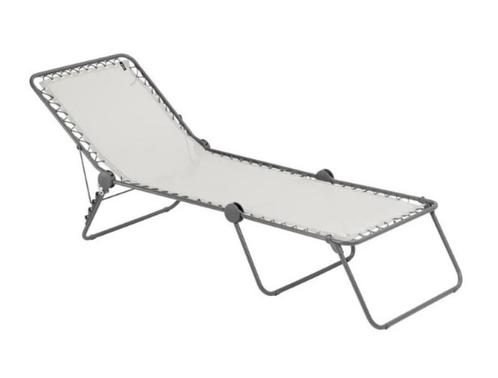 Transat Lafuma Siesta – Prêt à Profiter du Soleil, Jardin & Terrasse, Chaises longues, Utilisé, Pliant