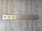 Aluminium wandkapstok met haakjes, Overige materialen, Gebruikt, Minder dan 100 cm, Ophalen