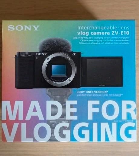 Sony ZV-E10 BODY - Als nieuw! Lees beschrijving., Audio, Tv en Foto, Fotocamera's Digitaal, Zo goed als nieuw, Compact, Sony, Ophalen of Verzenden