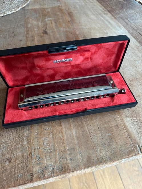 Harmonica chromatique Horner Larry Adler Signature, Muziek en Instrumenten, Blaasinstrumenten | Mondharmonica's, Zo goed als nieuw