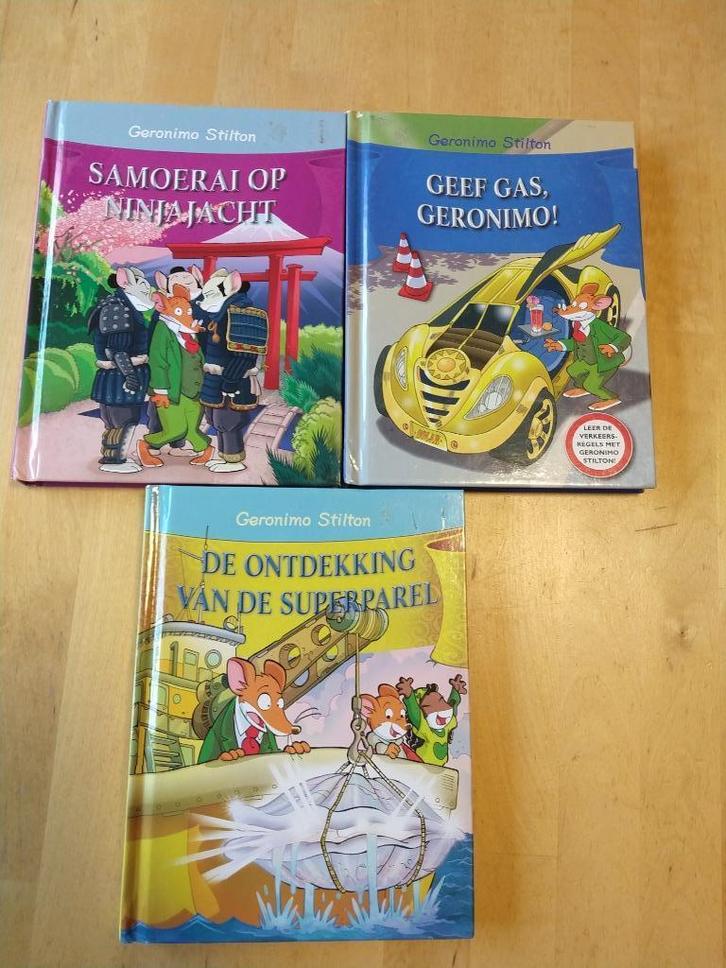 Boeken Geronimo Stilton, Boeken, Kinderboeken | Jeugd | onder 10 jaar, Gelezen, Ophalen of Verzenden