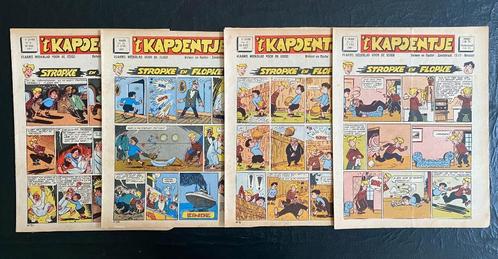 4x  't Kapoentje 9+12 +13+14 (1947) (Vandersteen/M.Sleen), Livres, BD, Enlèvement ou Envoi