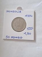 Mongolie 50  mongo 1994 UNC, Timbres & Monnaies, Monnaies | Asie, Enlèvement ou Envoi