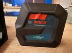 Bosch Groene Kruislijnlaser GLL 2 -15 G + STATIEF, Bricolage & Construction, Enlèvement, Comme neuf, Autres appareils de mesure ou compteurs