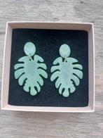 Handgemaakte oorringen, Enlèvement ou Envoi, Vert, Autres matériaux, Neuf