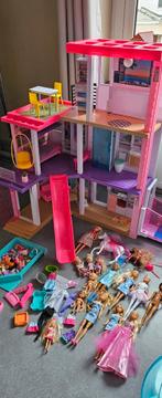 Maison barbie, Kinderen en Baby's, Speelgoed | Poppenhuizen, Zo goed als nieuw, Accessoires, Ophalen