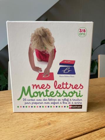 Mes lettres rugueuses Montessori