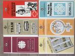 Belgie: jaar 1983 - 18 postfolders met zegels (pfr en gest), Ophalen of Verzenden