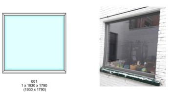 superisolerende ramen + achterdeur met hoogrendementsglas, Enlèvement, Comme neuf, Fenêtre de façade ou Vitre