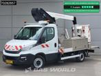 Iveco Daily 35S14 Hoogwerker Klubb 11meter werkhoogte Navi A, Auto's, Stof, Gebruikt, Euro 6, Iveco