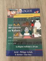 Magazine met dossier BD-couverte en Wallonie - 2000, Collections, Enlèvement ou Envoi