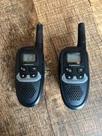 2 Topcom walkietalkies, Telecommunicatie, Portofoons en Walkie-talkies, Zo goed als nieuw