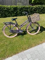 Paarse stadsfiets met mand, Ophalen, Zo goed als nieuw, Batavus