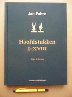 JAN FABRE : KUNSTBOEK "HOOFSTUKKEN I-XVIII", Ophalen of Verzenden, Nieuw, Beeldhouwkunst
